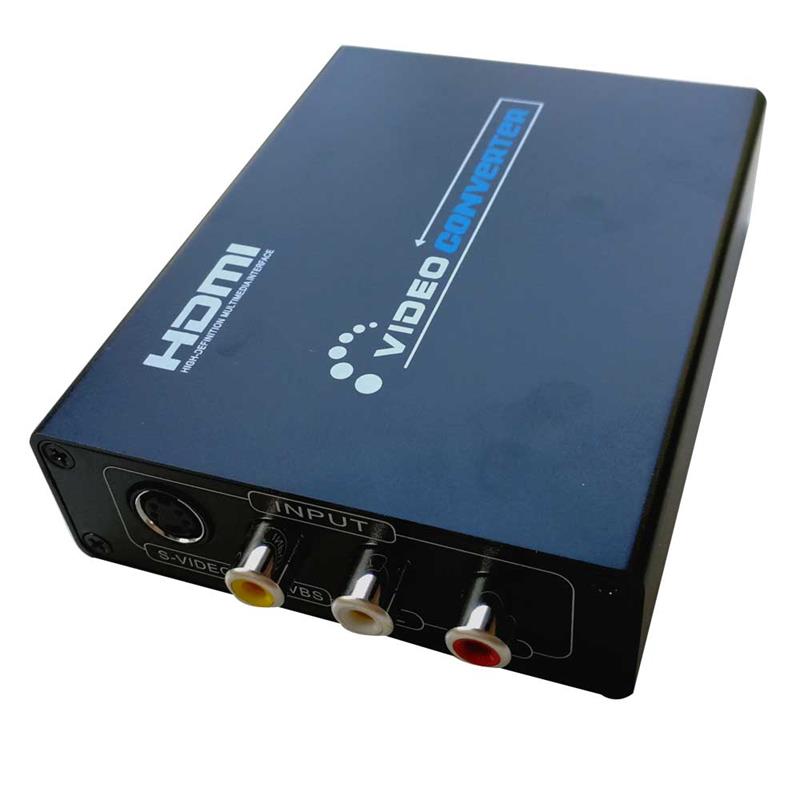 AV + S-Video naar HDMI Converter 1080P