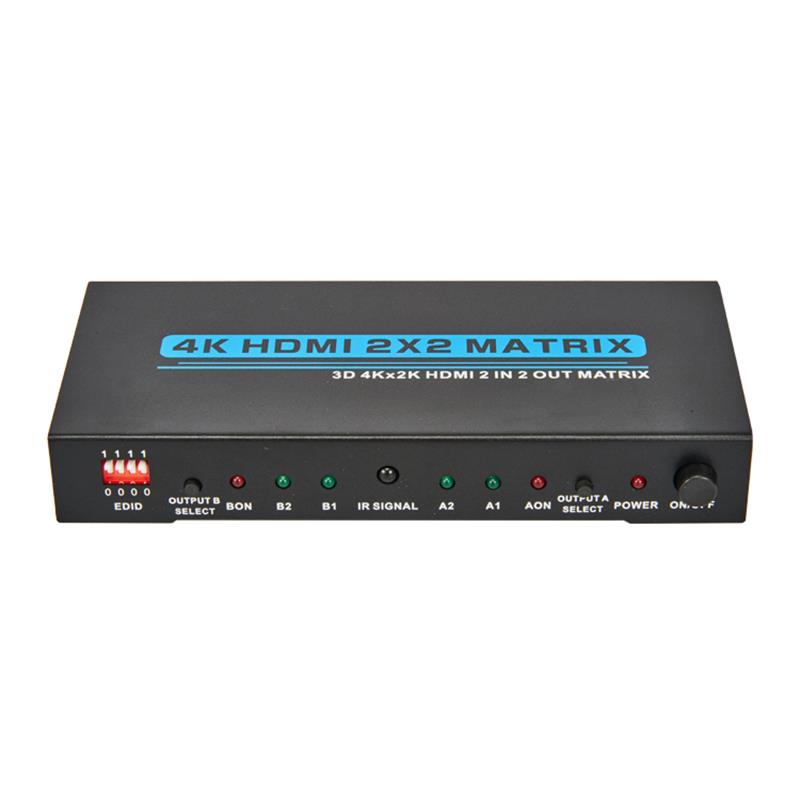 V1.4 4K \/ 30Hz HDMI 2x2 Matrix met EDID-ondersteuning 3D Ultra HD 4Kx2K
