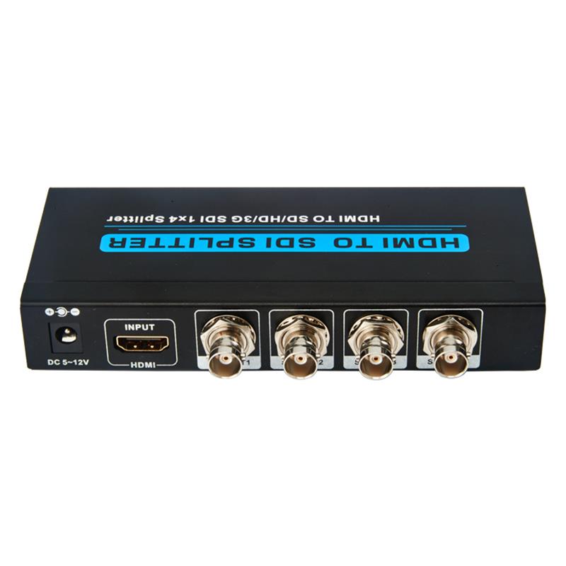 HDMI NAAR SD \/ HD \/ 3G SDI 1x4 SPLITTER Ondersteuning 1080P