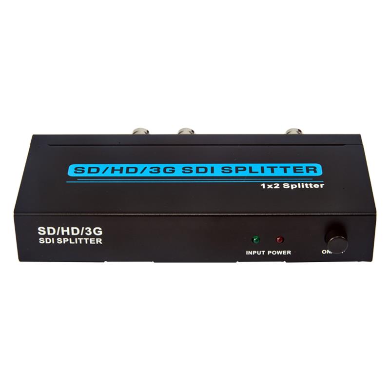 SD \/ HD \/ 3G SDI 1x2 SPLITTER Ondersteuning 1080P